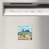 Aimant Monument Valley Old West Vintage (In Situ (Lave-vaisselle))