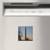 Aimant Monument Washington au coucher du soleil à DC (In Situ (Lave-vaisselle))
