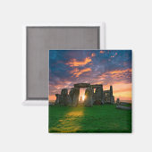 Aimant Monuments | Stonhenge, Angleterre (Recto/Verso)