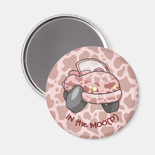 Aimant Moo Car (Recto/Verso)