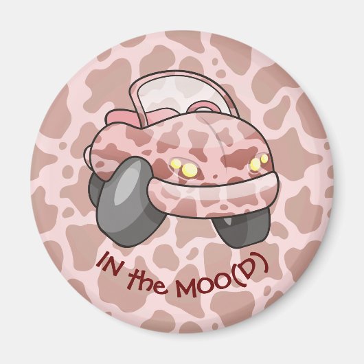 Aimant Moo Car (Devant)