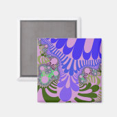 Aimant Mood rose et violet (Recto/Verso)