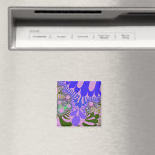 Aimant Mood rose et violet (In Situ (Lave-vaisselle))