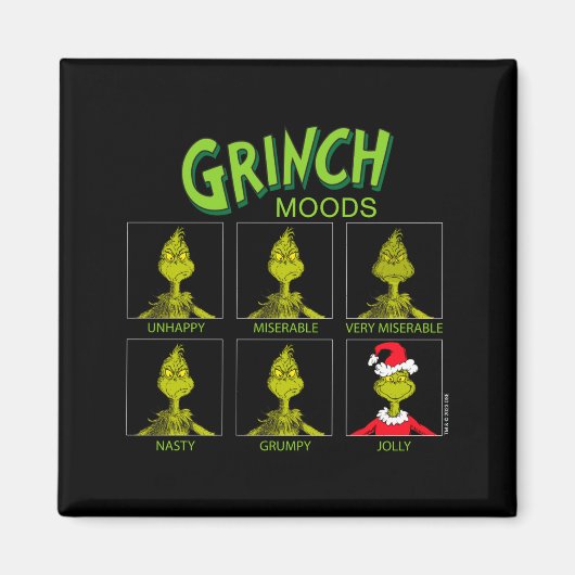 Aimant Moods Chart Christmas Edition  (Devant)