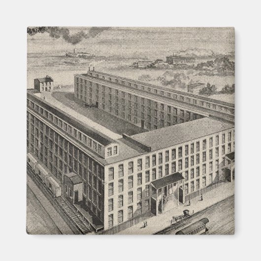 Aimant Moody Establishment & Andersons Fabricants de chau (Devant)