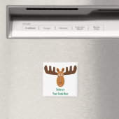 Aimant Moose Head_Embrassez votre peigne sur (In Situ (Lave-vaisselle))