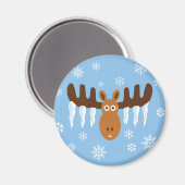 Aimant Moose Head_Icicle Antlers (Recto/Verso)