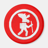 Aimant Moose Trail Marker (Devant)