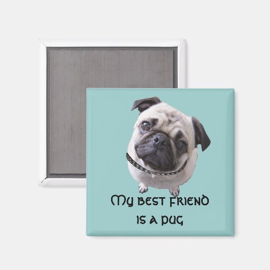 Aimant "Mops" (Recto/Verso)