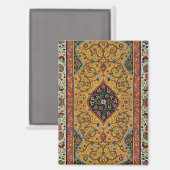 Aimant Moquette Perse antique Design élégant (Recto/Verso)