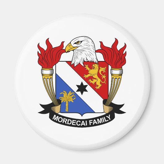Aimant Mordecai Famille Crest (Devant)