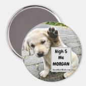 Aimant MORGY Puppy de 5 Me (Recto/Verso)