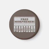 Aimant Morphèmes libres (Devant)