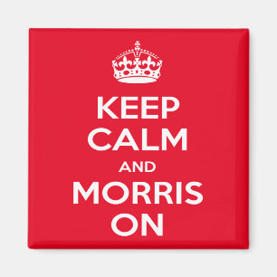 Aimant Morris Dancer's - Maintenez le calme Morris