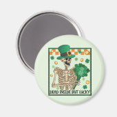 Aimant Mort À L'Intérieur Mais Lucky St patrick (Recto/Verso)
