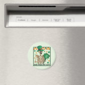 Aimant Mort À L'Intérieur Mais Lucky St patrick (In Situ (Lave-vaisselle))