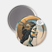 Aimant Mortellement ennuyé (Recto/Verso)