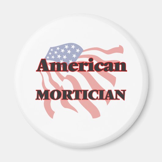Aimant Morticien américain (Devant)