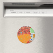 Aimant mosaic tities faibroes pieces hone puzzle col (In Situ (Lave-vaisselle))