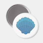Aimant Mosaïque Blue Seashell (Recto/Verso)