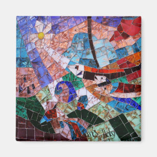 Aimant Mosaïque de Murano