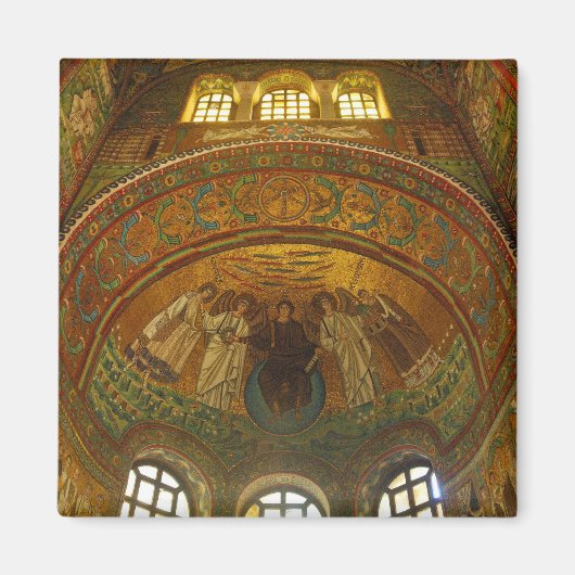 Aimant Mosaïque de Ravenne, Italie (Devant)