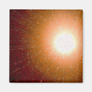 Aimant Mosaïque de Sun
