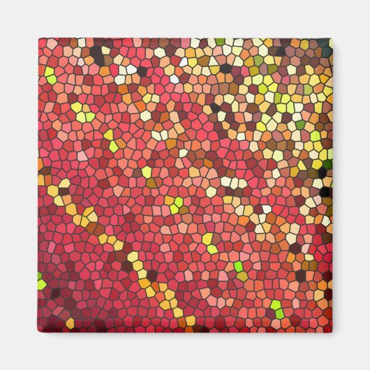 Aimant Mosaïque du Pentagone (Devant)