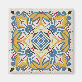 Aimant mosaïque pâle. mandala (Devant)