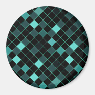 Aimant Mosaïque sur verre 7