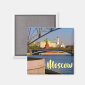 Aimant Moscou Kremlin Moskva architecture paysagère (Recto/Verso)