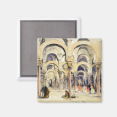 Aimant Mosquée à Cordoue, de 'Sketches of Spain', grava (Recto/Verso)
