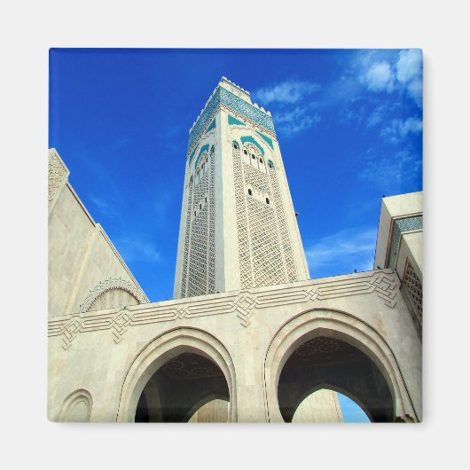 Aimant mosquée de casablanca (Devant)