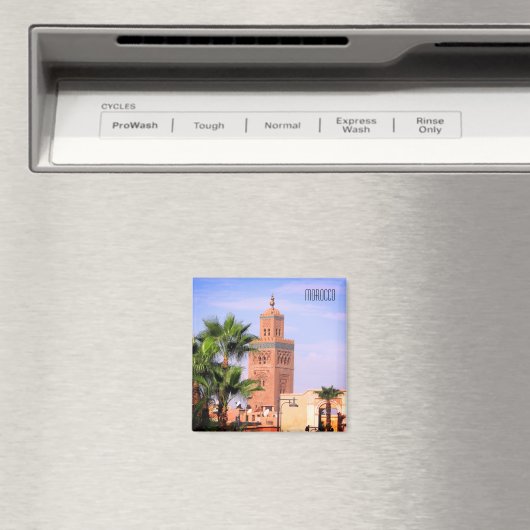 Aimant mosquée de koutoubia maroc (In Situ (Lave-vaisselle))