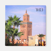 Aimant mosquée de koutoubia maroc (Devant)