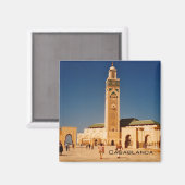 Aimant Mosquée Hassan II - Casablanca (Recto/Verso)