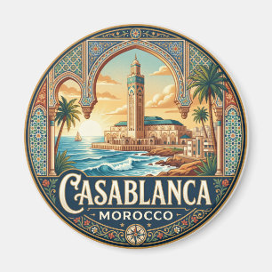 Aimant Mosquée Hassan II Maroc