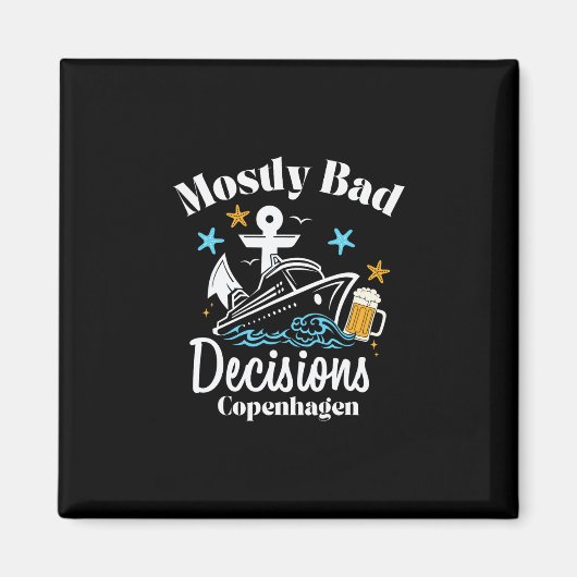 Aimant Mostly D Decisions Copenhagen Spring Break (Devant)