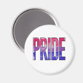 Aimant Mot Bisexuel Fier (Recto/Verso)