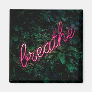 Aimant Mot courbe de respiration Art Street 3D Art Signa