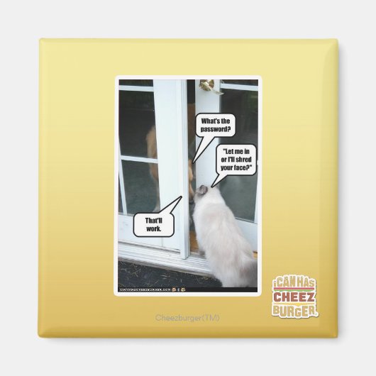 Aimant Mot de passe (Devant)