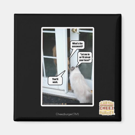 Aimant Mot de passe (Devant)