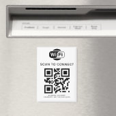 Aimant Mot de passe Wifi | Analyse du code QR pour se con (In Situ (Lave-vaisselle))