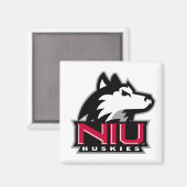 Aimant Mot-symbole NIU Huskies (Recto/Verso)