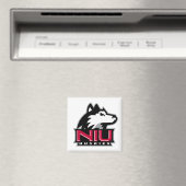 Aimant Mot-symbole NIU Huskies (In Situ (Lave-vaisselle))