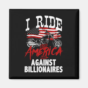 Aimant Motard anti-Trump pour la démocratie Résister cont