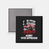 Aimant Motards anti-Trump résistent à la répression des é (Recto/Verso)