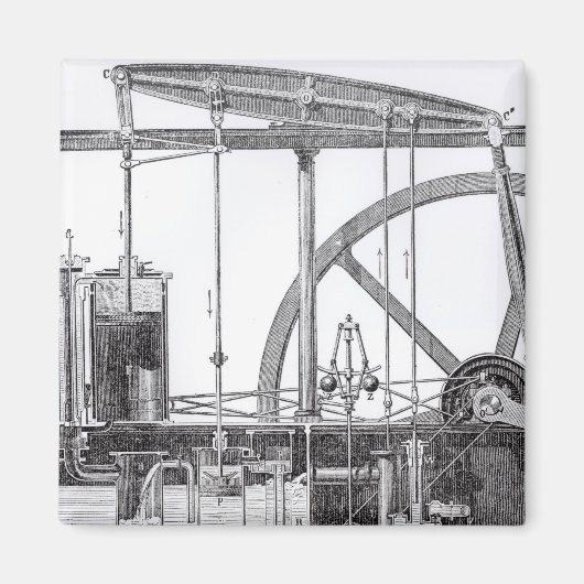 Aimant Moteur à vapeur (Devant)