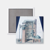 Aimant Moteur à vapeur atmosphérique (Recto/Verso)