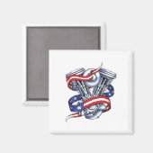 Aimant Moteur de moto (Recto/Verso)